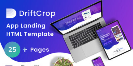 DriftCrop - Clean Multipurpose Landing Page Template - Features Image 1