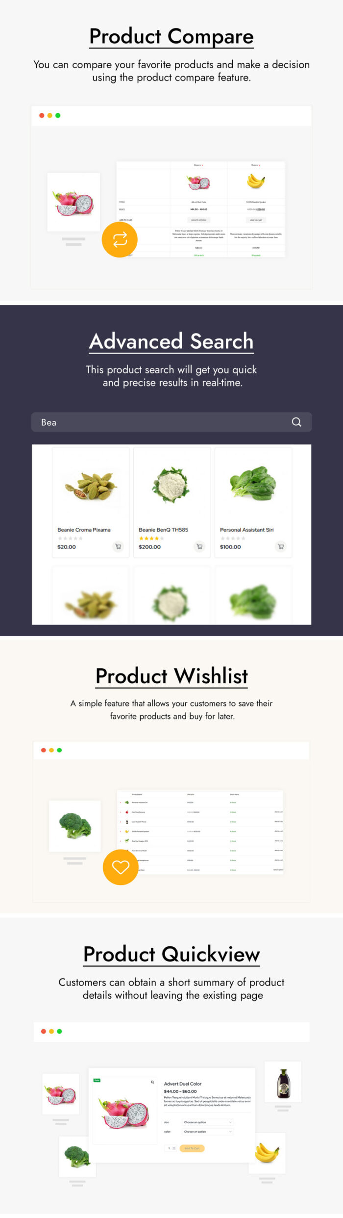 Vegime Vegetable and Grocery WooCommerce Theme - Features Image 4