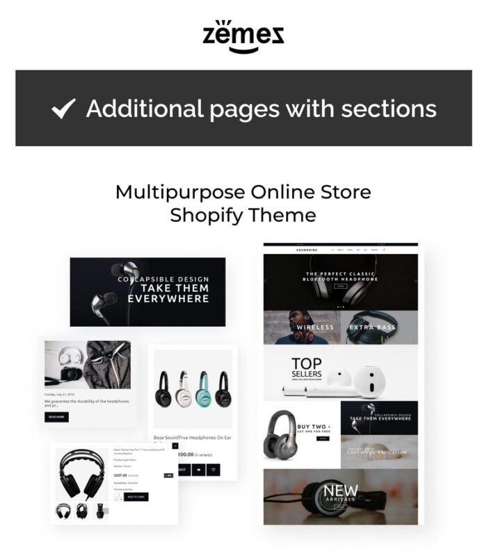 Soundking - Electronics Online Shopify Theme - Features Image 1