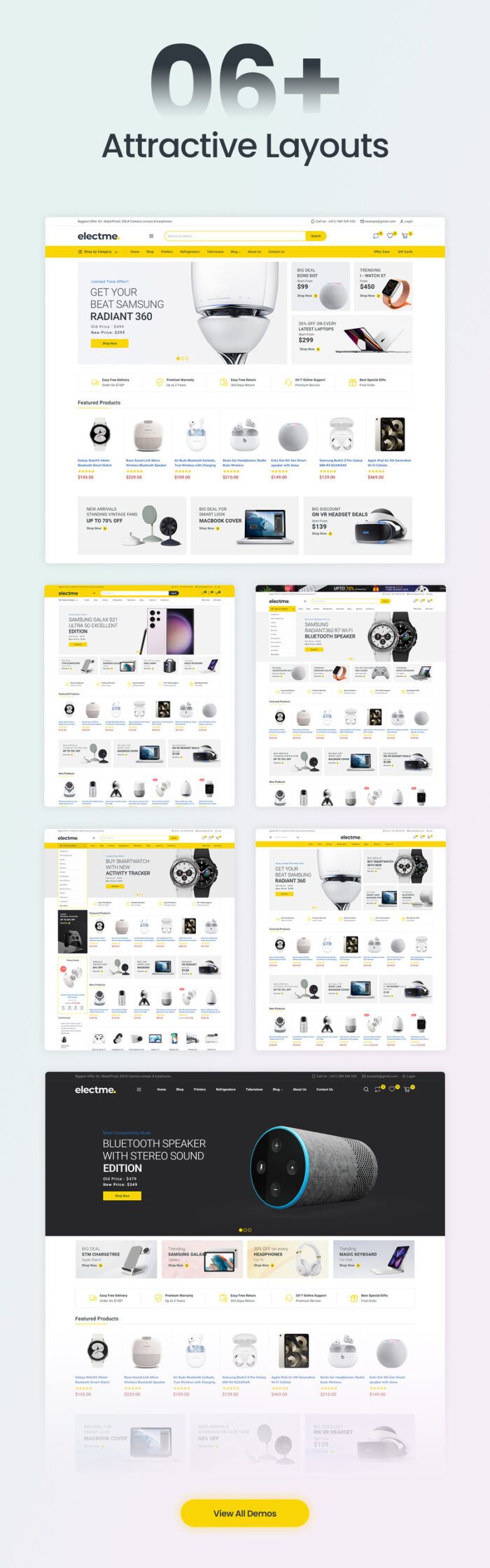 Electme - Electronics and multipurpose WooCommerce Theme - Features Image 3