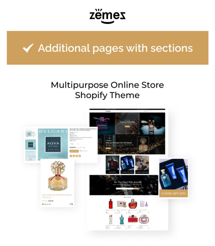 Perfumis - Perfume Responsive Luxury Shopify Theme - Features Image 1