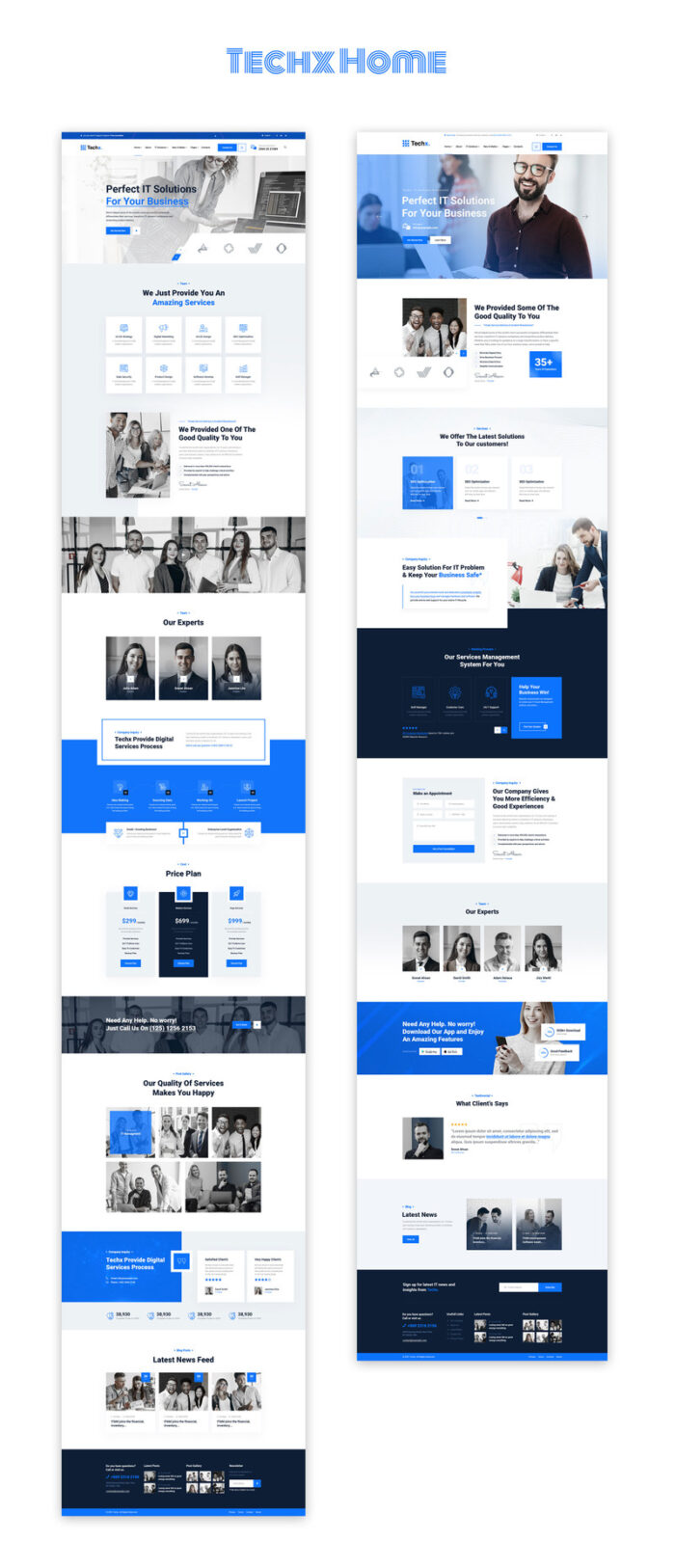 Techx - IT Solution & Services HTML Template - Features Image 1