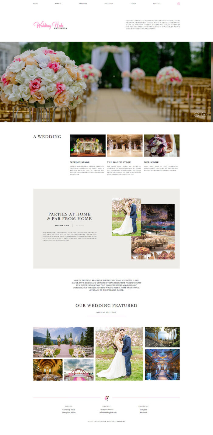 Wedding-Hub - A Wedding Planner Company - Features Image 3