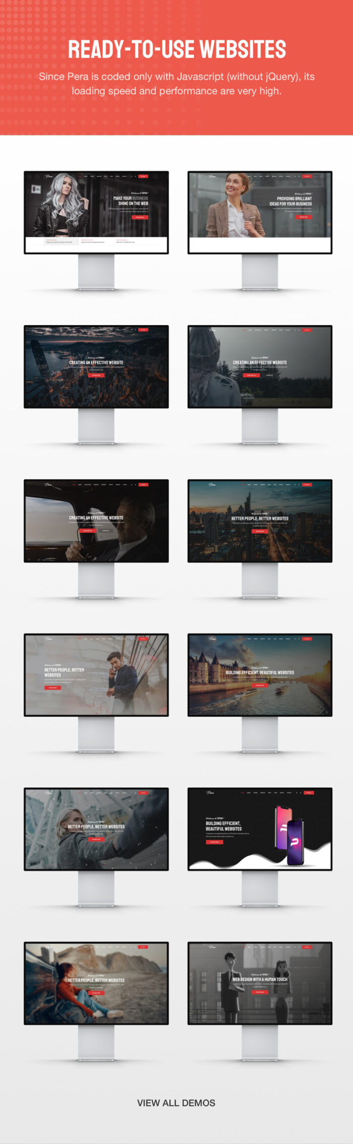 Pera - Creative One Page Website Template - Features Image 5