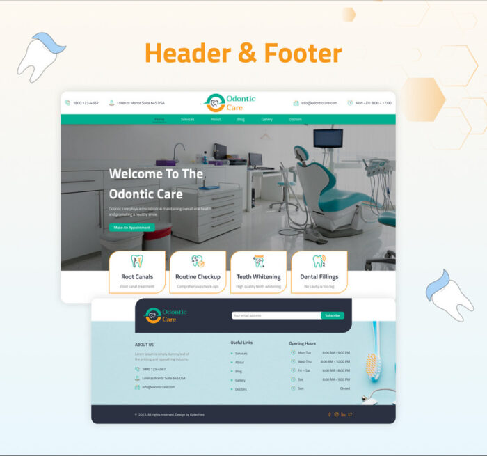 Odontice Care HTML5 Bootstrap Website Template - Features Image 6