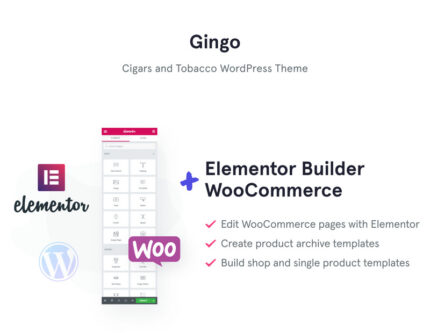 Gingo - Cigars and Tobacco WordPress Theme - Features Image 1