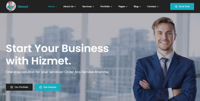 Hizmet - Service Provider Company for Home, Office,  Personal Work HTML Bootstrap Website Template - Features Image 4