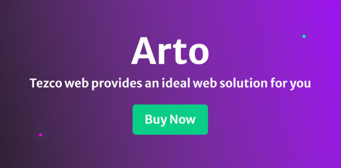 Arto - Tailwind CSS NFT HTML Landing Page Template - Features Image 4