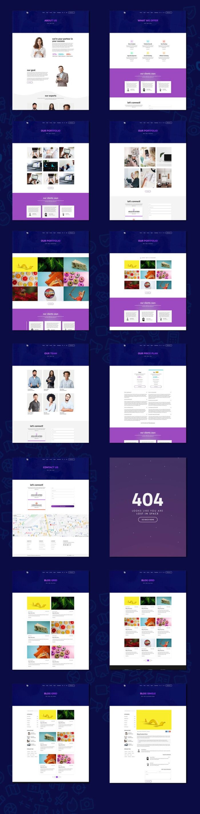 DigitalScoop - Marketing HTML5 Template - Features Image 2