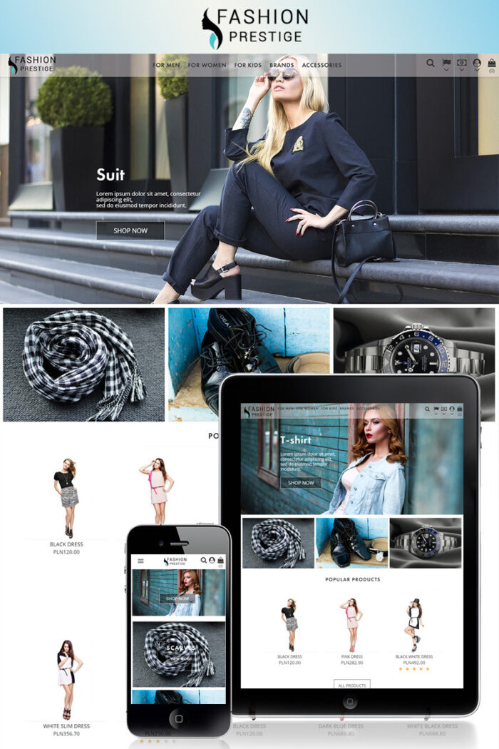 Prestige - Fashion PrestaShop Theme - Features Image 1