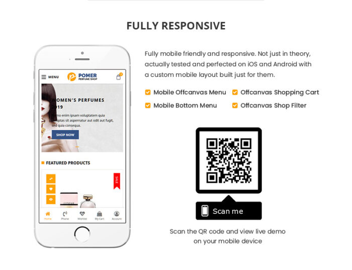 Pomer - Theme for Perfume Store WooCommerce Theme - Features Image 3