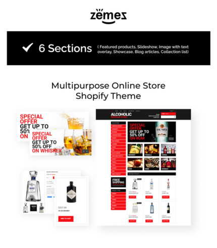 Your Beverage Store Shopify Theme - Features Image 1