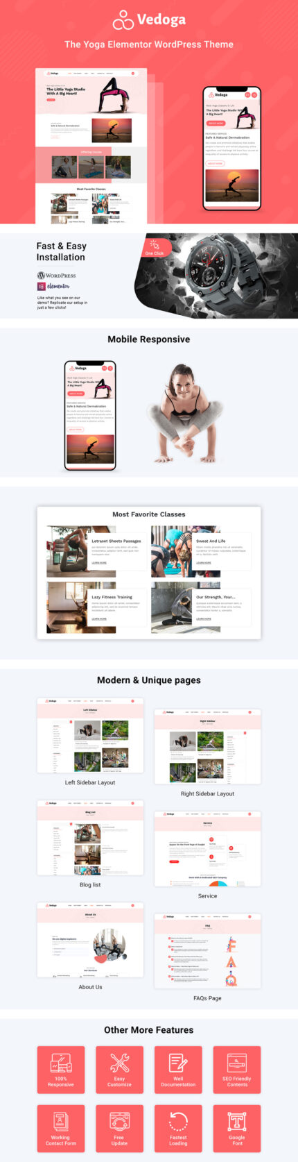 Vedoga - Fitness and Gym WordPress Theme - Features Image 1