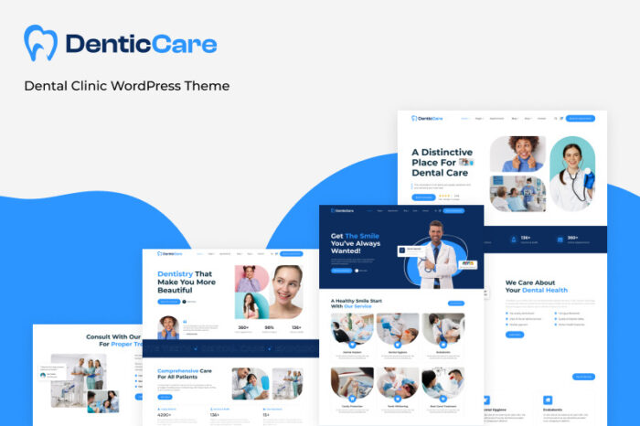 Dentic - Dental Clinic WordPress Theme - Features Image 1