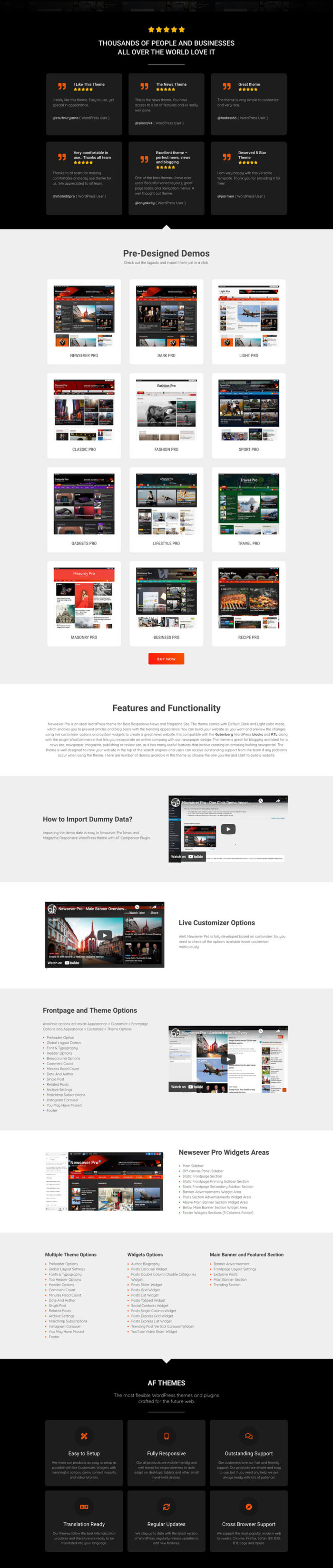 Newsever Pro – An ideal WordPress Theme for Best Responsive News and Magazine Sites - Features Image 2