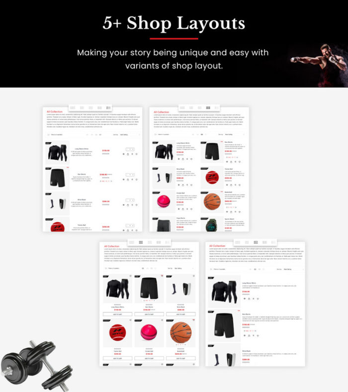 Sportista - Mega Sports Shopify 2.0 Theme - Features Image 11