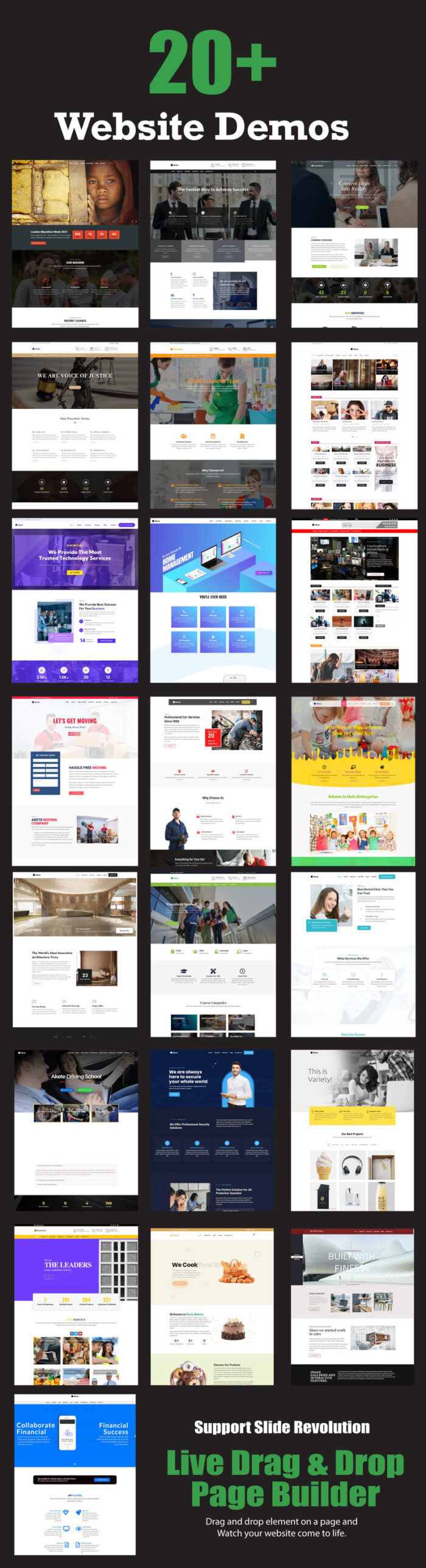 Akete - Multipurpose Premium Wordpress & WooCommerce Theme - Features Image 2