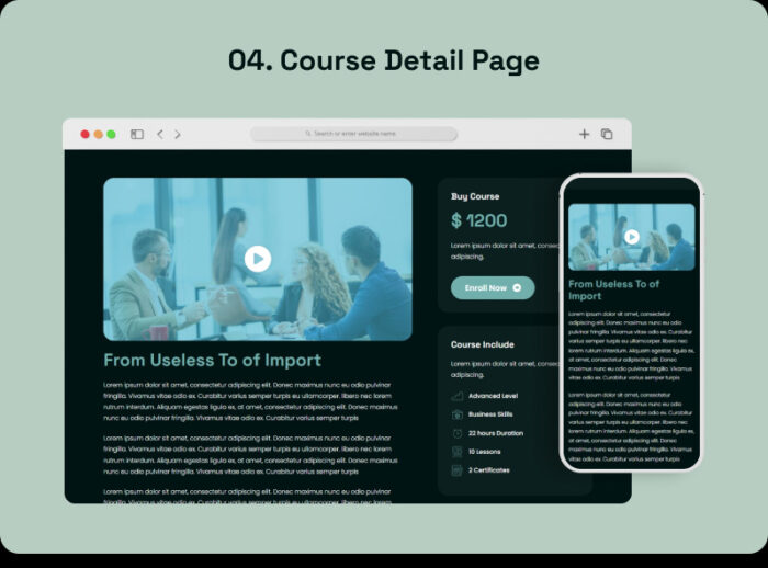 Nexora - Business Coaching HTML Template - Features Image 4