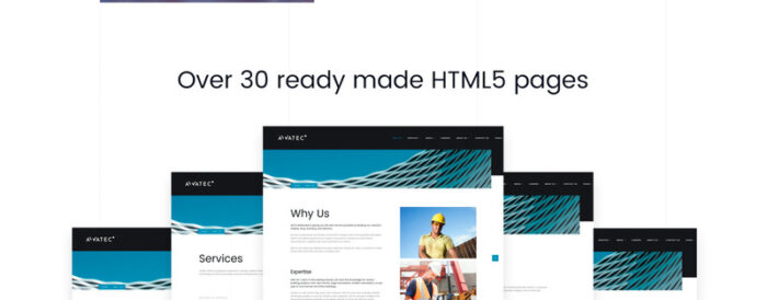 Awatec - Stylish Construction Company Multipage HTML Website Template - Features Image 4