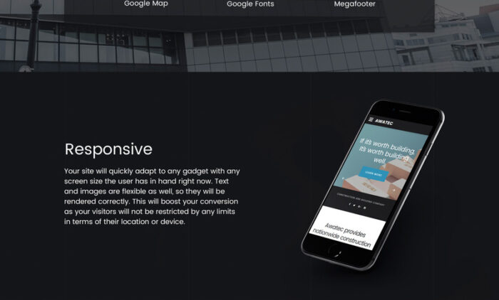 Awatec - Stylish Construction Company Multipage HTML Website Template - Features Image 7