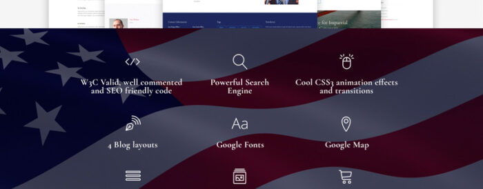 Politico - Political Magazine Multipage HTML5 Website Template - Features Image 5