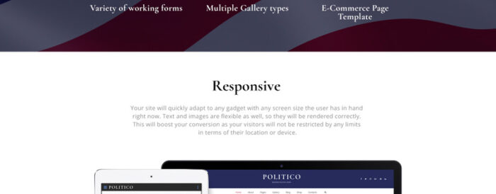 Politico - Political Magazine Multipage HTML5 Website Template - Features Image 6