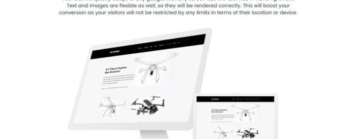 Mi Drone - Single Product Responsive Shopify Theme - Features Image 4