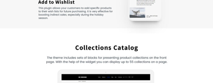 Mi Drone - Single Product Responsive Shopify Theme - Features Image 6
