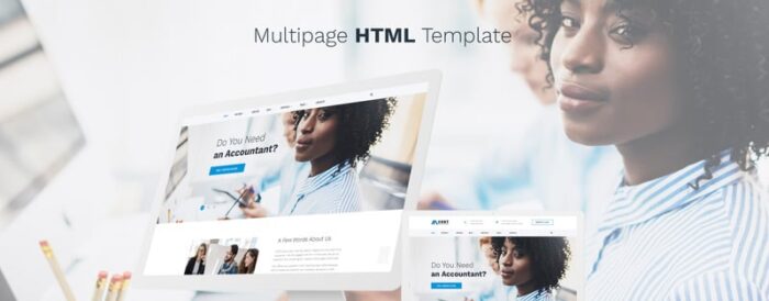 Cost - Accountant Multipage HTML5 Website Template - Features Image 1