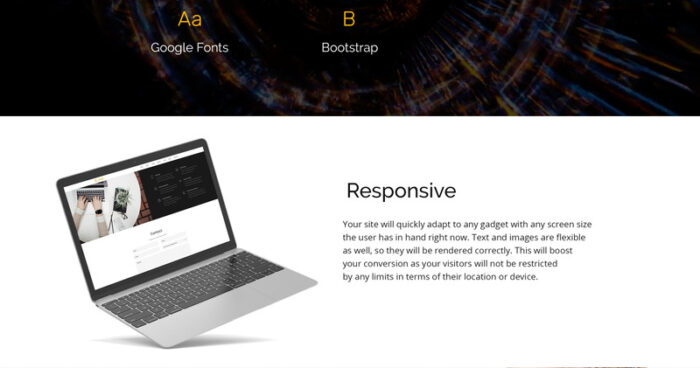 Intro - Dynamite Digital Agency HTML5 Landing Page Template - Features Image 5