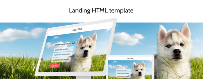 Dog Club - Dog Breeder Compatible with Novi Builder Landing Page Template - Features Image 2