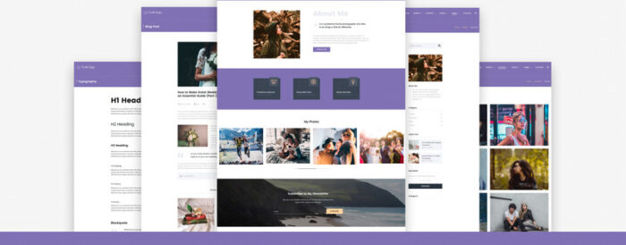 Corallo Studio - Photographer Portfolio Multipage Website Template - Features Image 4