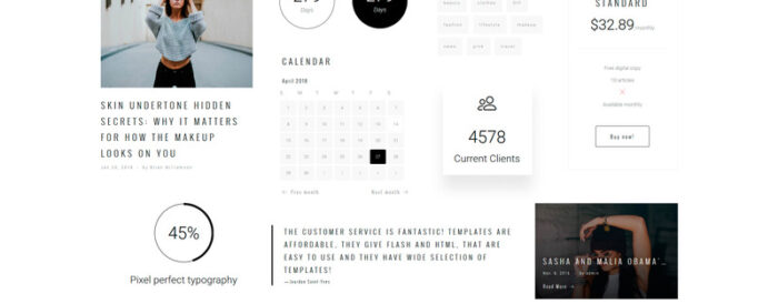 Trendy - Fashion Magazine Multipage HTML5 Website Template - Features Image 3