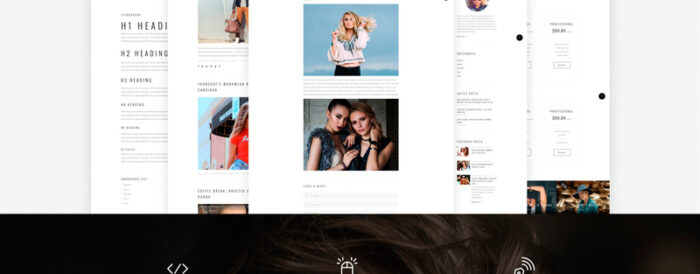 Trendy - Fashion Magazine Multipage HTML5 Website Template - Features Image 5