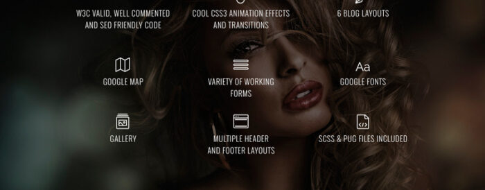 Trendy - Fashion Magazine Multipage HTML5 Website Template - Features Image 6