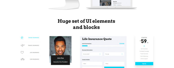 Shelter - Insurance Agency Multipage HTML5 Website Template - Features Image 2