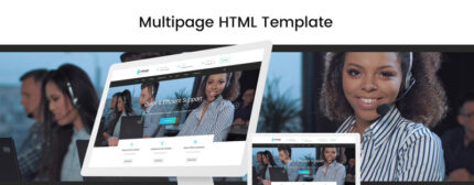 CallLogic - Call Center Multipage HTML5 Website Template - Features Image 1