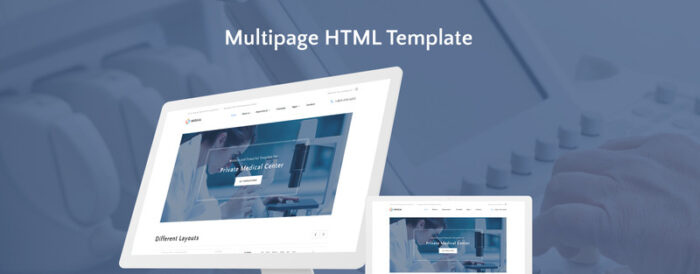 Medical  - Private Medical Center Multipage Website Template - Features Image 1