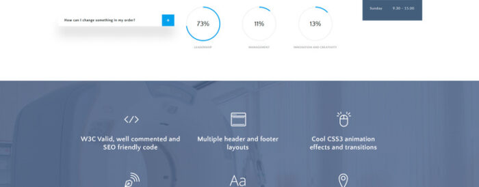 Medical  - Private Medical Center Multipage Website Template - Features Image 5