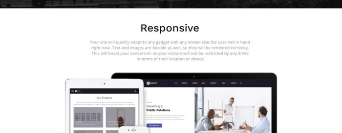 PR Agency - Public Relations Agency Multipage Website Template - Features Image 6