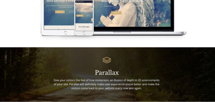 Compassive - Cemetery & Funeral Services HTML5 Website Template - Features Image 7