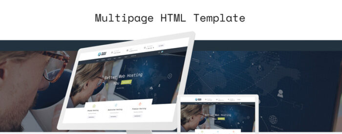 Cloud - Domain and Hosting Multipage Website Template - Features Image 1