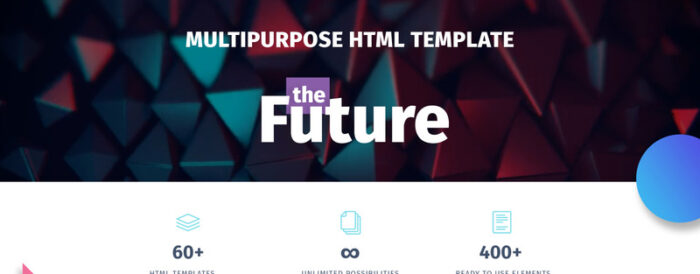 theFuture - Web Design Agency Multipurpose Website Template - Features Image 1