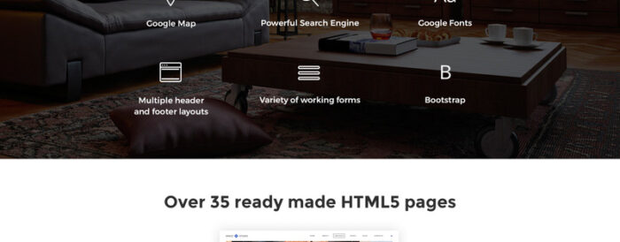 Space Studio - Interior Design Multipage HTML5 Website Template - Features Image 5