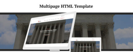 Law & Justice - Lawyer Multipage HTML5 Website Template - Features Image 1