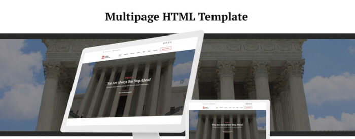 Law & Justice - Lawyer Multipage HTML5 Website Template - Features Image 1