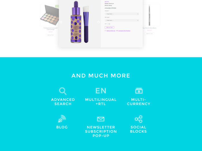 StoreFlex - Cosmetics & Makeup OpenCart Template - Features Image 10