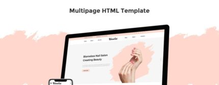 Blameless - Nail Salon Multipage HTML5 Website Template - Features Image 1