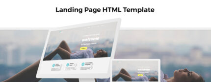 inLook - Fashion HTML5 Landing Page Template - Features Image 1