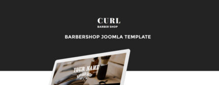 Curl - Stylish Barber Shop Joomla Template - Features Image 1